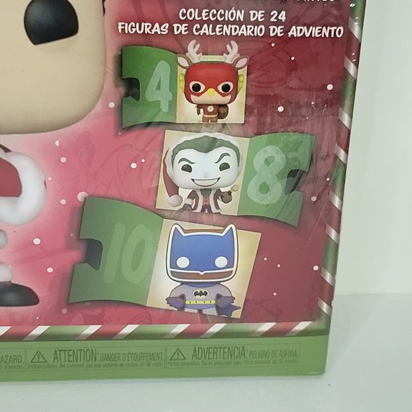 Funko Pocket Pop! DC Comics 24-Day Holiday Advent Calendar DC Comics NEW - Picture 2 of 9